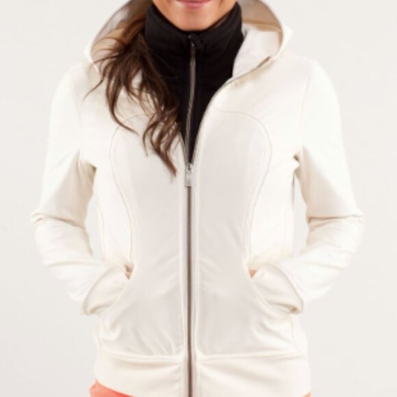 lululemon athletica Jackets & Blazers - 28. (6200) LULULEMON Uba Hoodie *Softshell Sz 8 **EUC